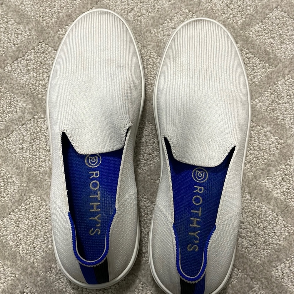Rothy’s The Sneaker White Size 8